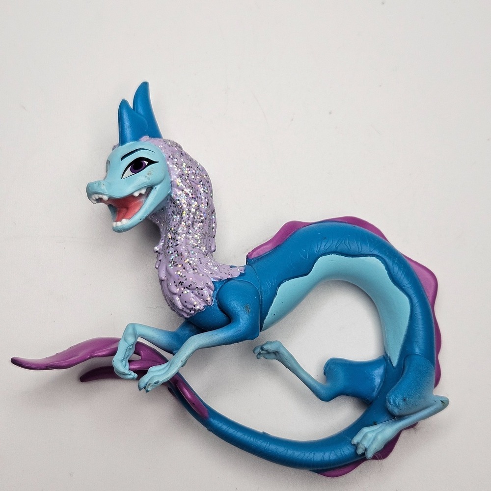Disney Raya and the Last Dragon Sisu Glitter‎ Dragon Figure Hasbro 4" Toy